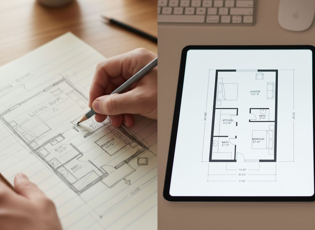 Sketchplan 2D Floor Plans from Sketches | Residential & Commercial Properties