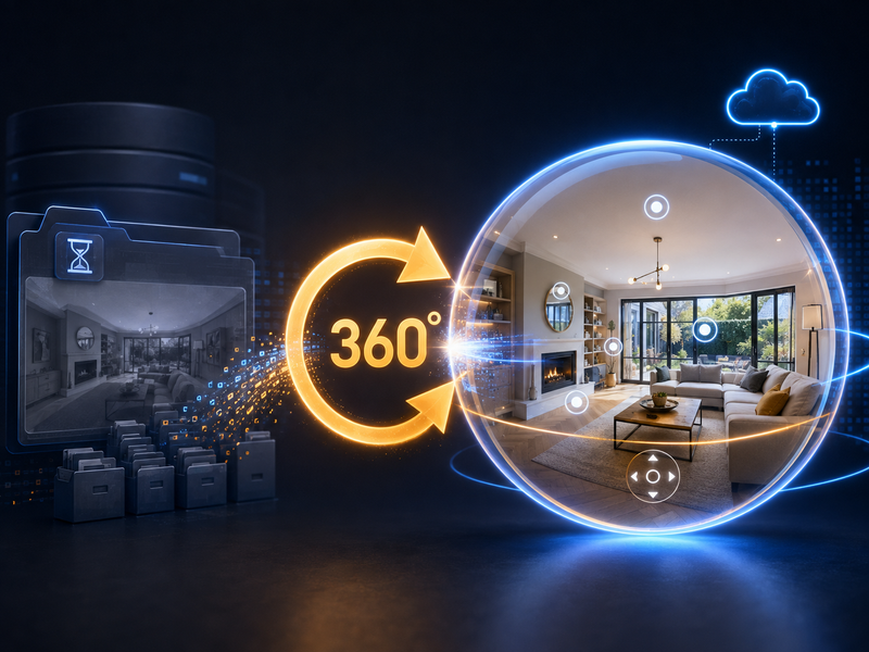 Archive Retrieval - 360° Virtual Tour Reactivation