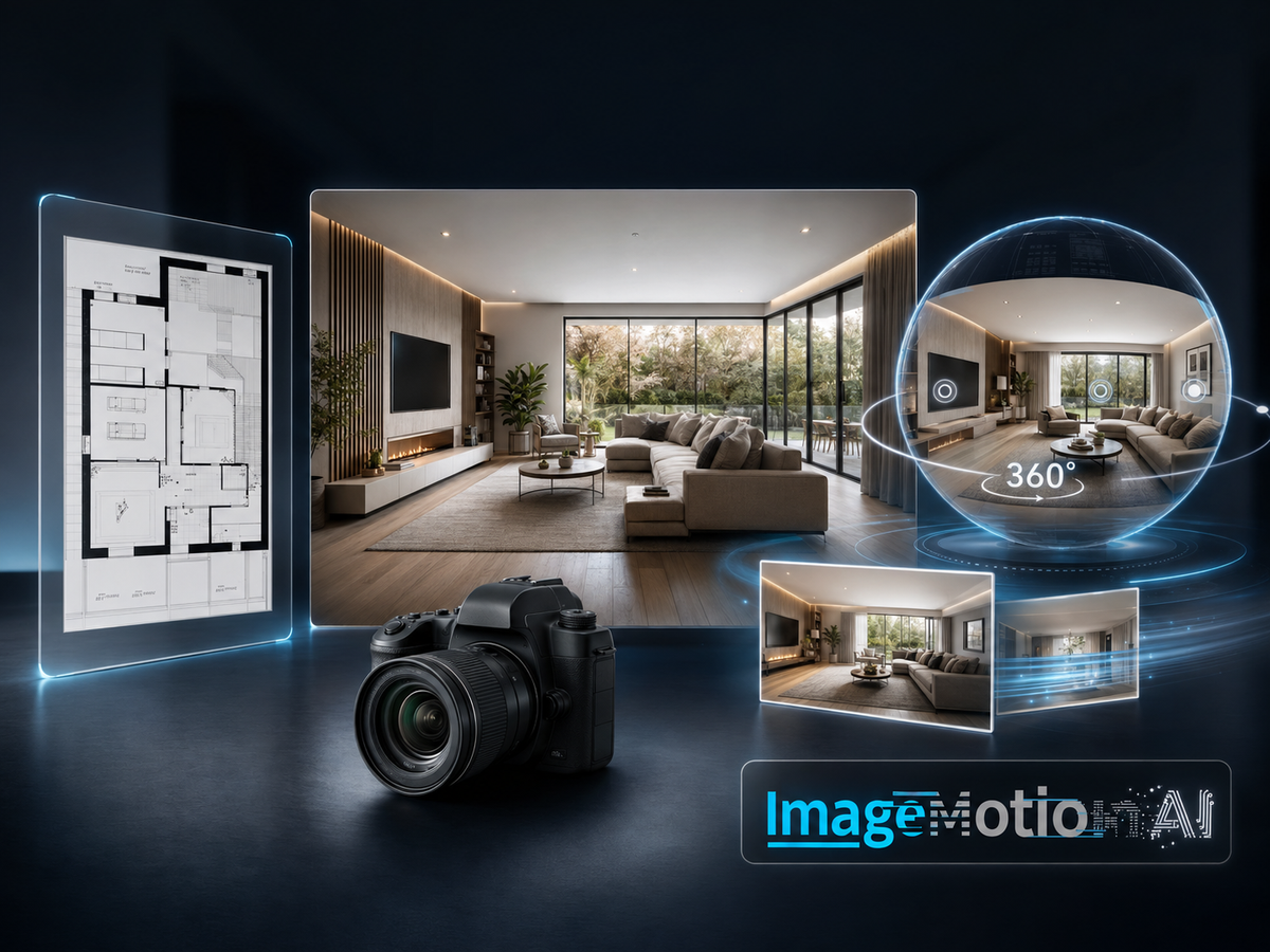 Property Photography | Floor Plan | 360° Virtual Tours + ImageMotion AI Video Option