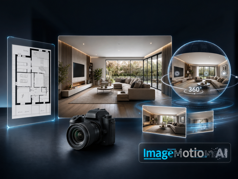 Property Photography | Floor Plan | 360° Virtual Tours + ImageMotion AI Video Option