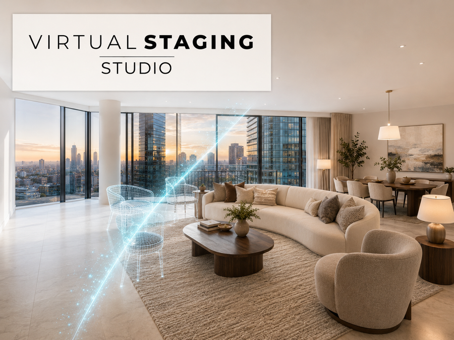 Virtual staging