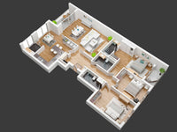 3D Floor Plans for Residential Properties