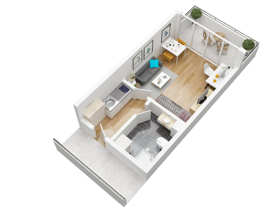 3D Floor Plans for Residential Properties