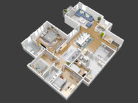 3D Floor Plans for Residential Properties