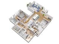 3D Floor Plans for Residential Properties