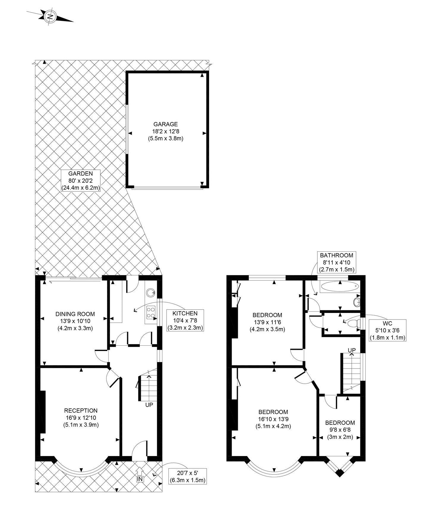 Floor Plan for Residential Properties (With site Visit UK Only)