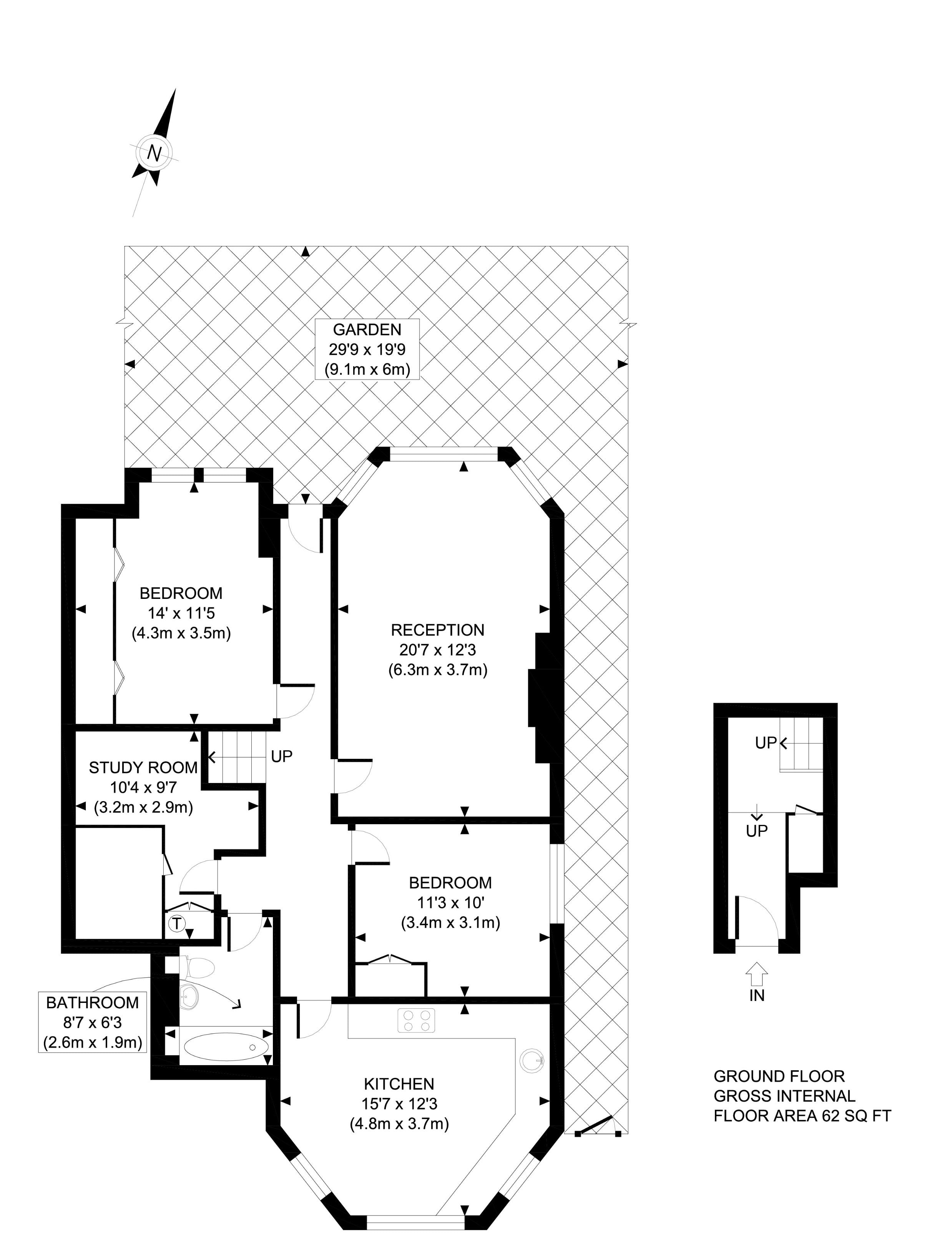 Floor Plan for Residential Properties (With site Visit UK Only)