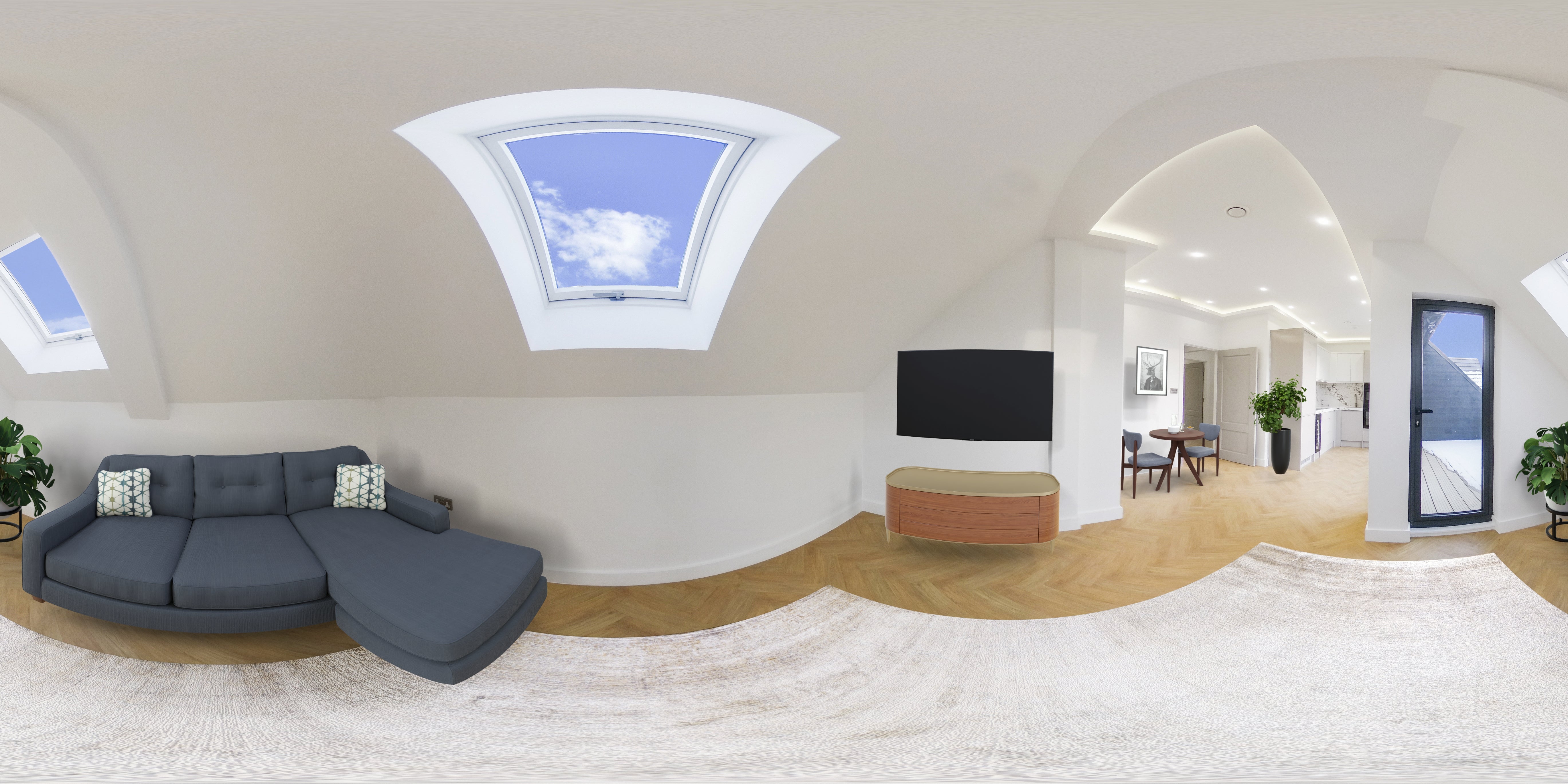 Standard 360° Virtually Staged Image