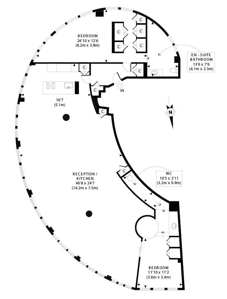 Professional Commercial Floor Plan